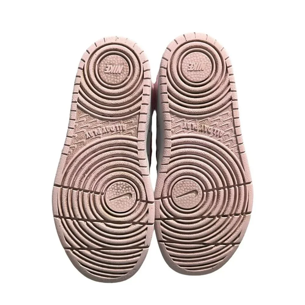 Nike Sz 12 Pink Court Borough Low 2 Sneakers